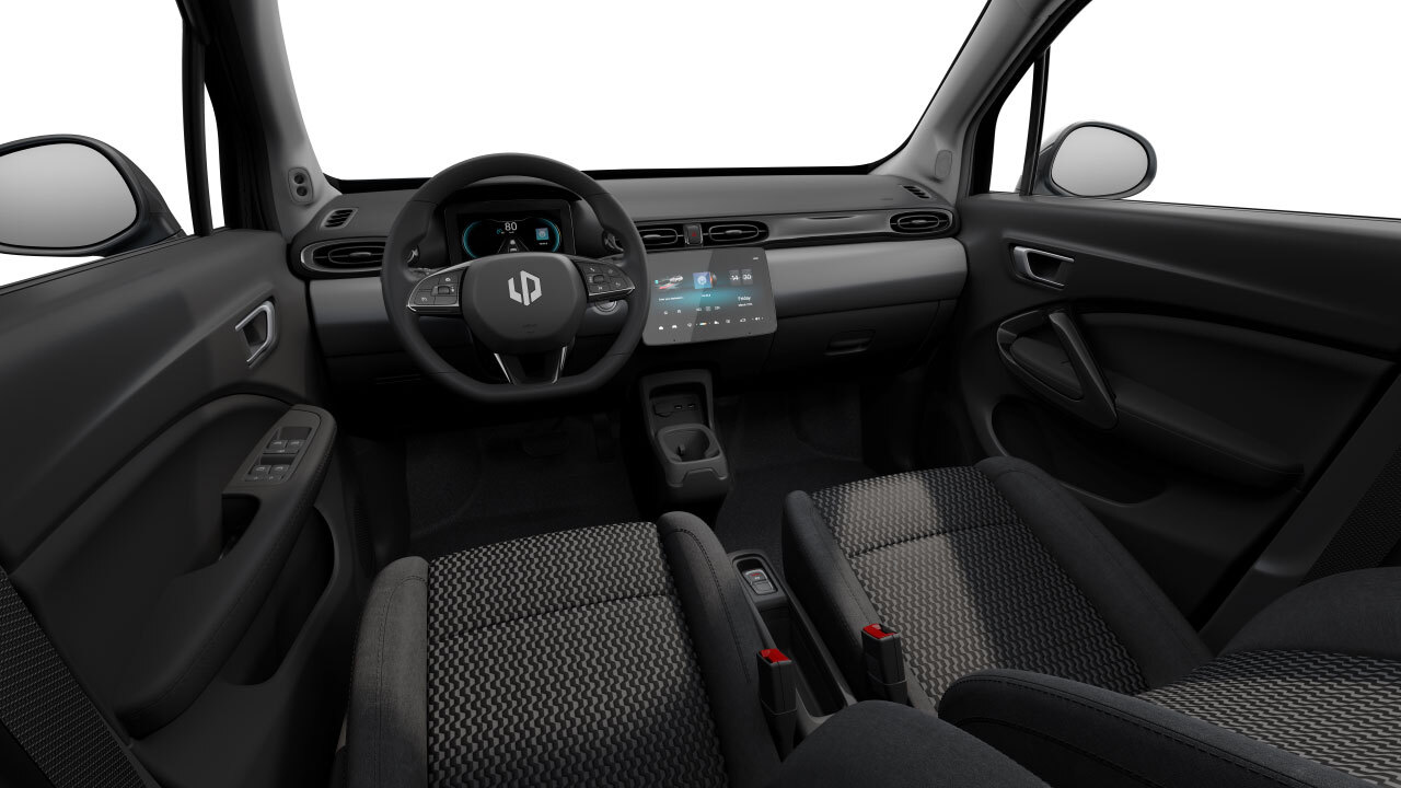 Leapmotor T03 - interiér černý